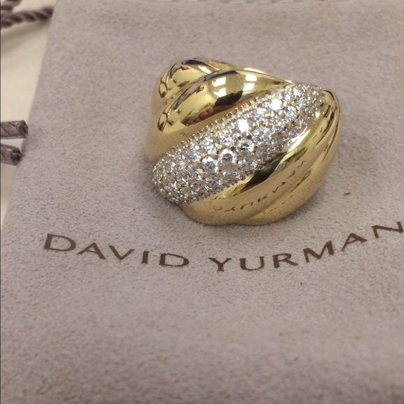 authentic david yurman 18k ring - Picture 2 of 8